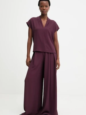 Answear.LAB komplet damski kolor bordowy