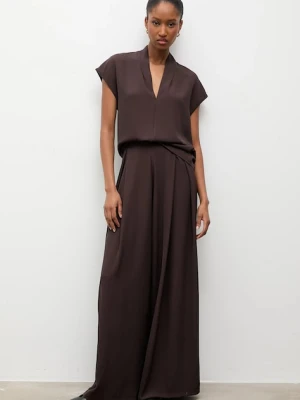 Answear.LAB komplet damski kolor brązowy