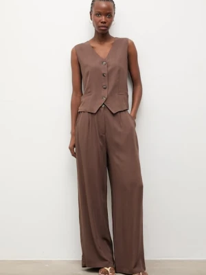 Answear.LAB komplet damski z domieszką lnu