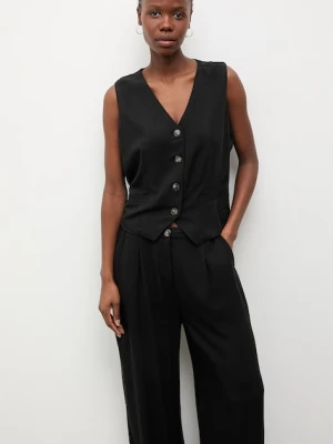 Answear.LAB komplet damski z domieszką lnu