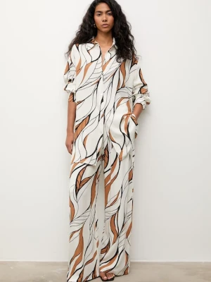 Answear.LAB komplet damski z lnem