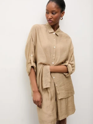 Answear.LAB koszula z domieszką jedwabiu