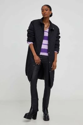 Answear Lab kurtka damska kolor czarny przejściowa