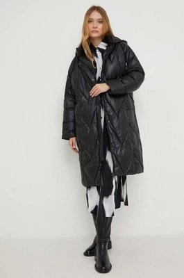 Answear Lab kurtka damska kolor czarny zimowa oversize