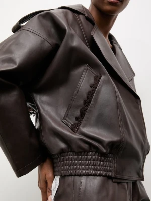 Answear.LAB kurtka damska skórzana LOTTIE z kolekcji Unscripted