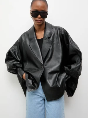 Answear.LAB kurtka oversize damska skórzana BALO