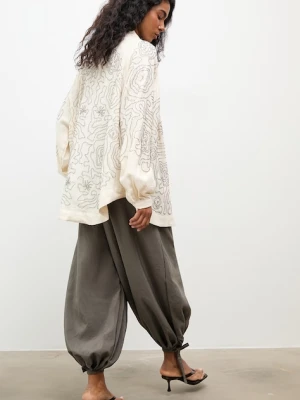 Answear.LAB marynarka damska z lnem