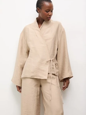 Answear.LAB marynarka damska z lyocellem