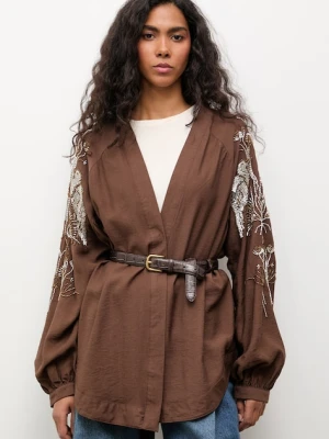 Answear.LAB marynarka damska z wiskozy