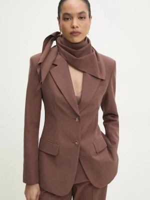 Answear.LAB marynarka taliowana z chustą