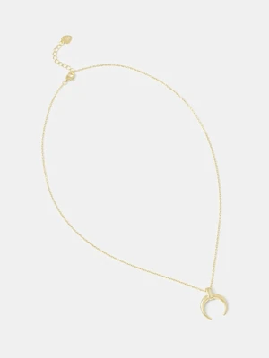 Answear.LAB naszyjnik ze srebra 925 pozłacanego 18k złotem