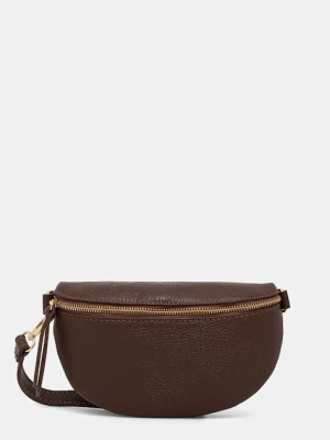 Answear Lab nerka skórzana kolor brązowy Answear.LAB