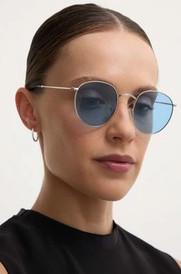 Answear Lab okulary przeciwsłoneczne damskie kolor srebrny