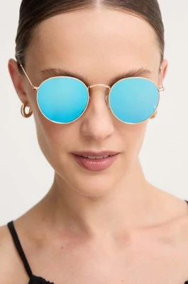 Answear Lab okulary przeciwsłoneczne damskie kolor złoty