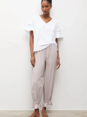 Answear.LAB piżama damska kolor beżowy