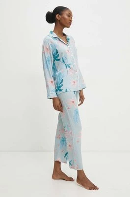 Answear Lab piżama damska kolor niebieski