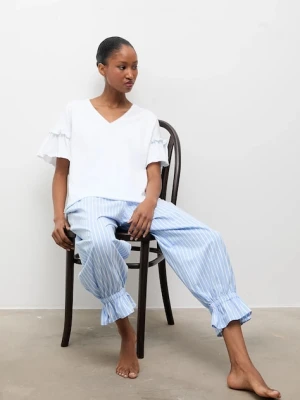 Answear.LAB piżama damska kolor niebieski