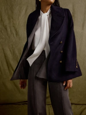 Answear Lab płaszcz wełniany Answear.LAB