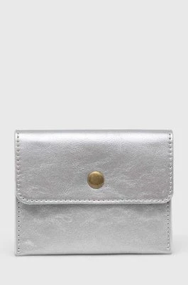 Answear Lab portfel damski kolor srebrny