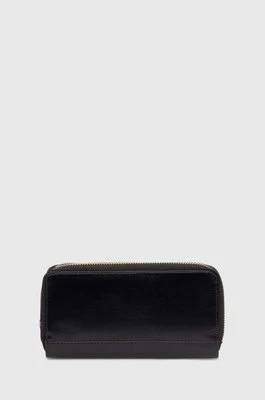 Answear Lab portfel skórzany damski kolor czarny