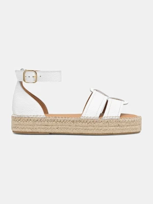 Answear.LAB sandały na platformie damskie skórzane