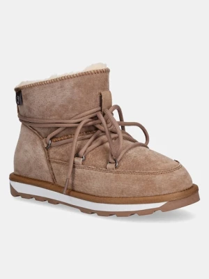 Answear.LAB śniegowce zamszowe kolor brązowy