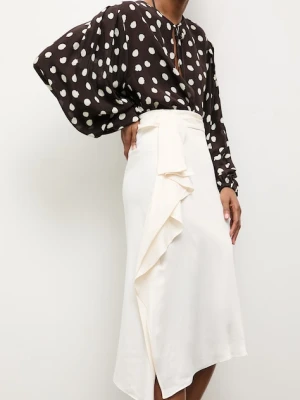 Answear.LAB spódnica asymetryczna z kolekcji Unscripted