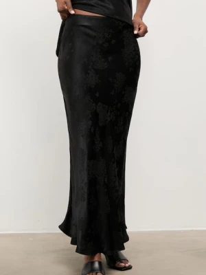 Answear.LAB spódnica z dodatkiem lnu