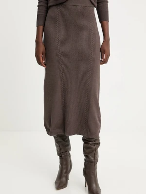 Answear.LAB spódnica z kaszmirem