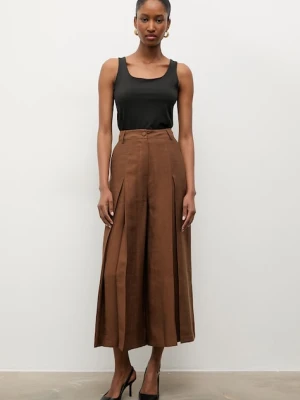 Answear.LAB spodnie culottes damskie z lyocellem