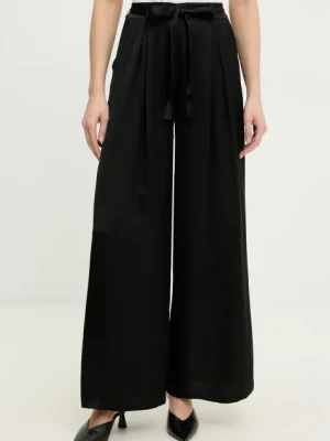 Answear.LAB spodnie damskie kolor czarny proste high waist