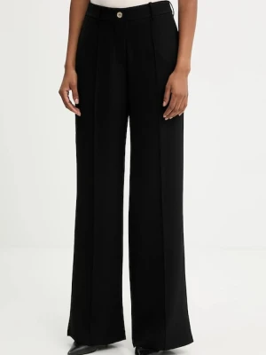 Answear.LAB spodnie damskie kolor czarny proste high waist