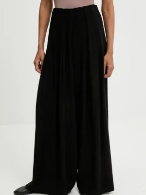 Answear Lab spodnie damskie kolor czarny szerokie high waist