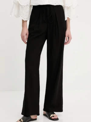 Answear Lab spodnie damskie kolor czarny szerokie high waist