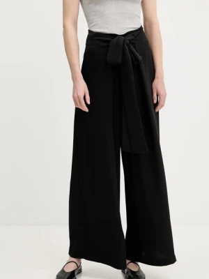 Answear Lab spodnie damskie kolor czarny szerokie high waist
