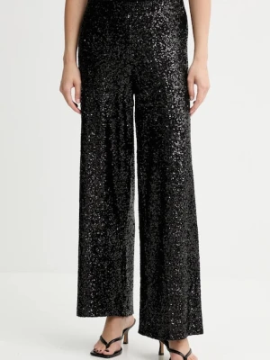 Answear.LAB spodnie damskie kolor czarny szerokie high waist