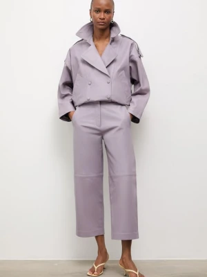 Answear.LAB spodnie damskie skórzane MADELINE z kolekcji Unscripted