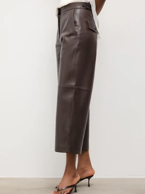 Answear.LAB spodnie damskie skórzane MADELINE z kolekcji Unscripted