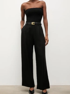 Answear.LAB spodnie damskie z lnem