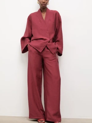 Answear.LAB spodnie damskie z lyocellem