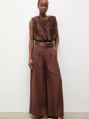 Answear.LAB spodnie damskie z lyocellem