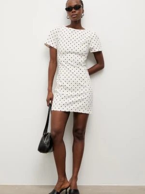 Answear.LAB sukienka bawełniana z elastanem