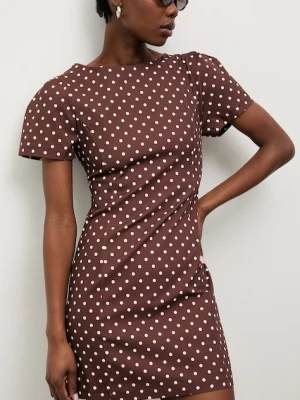 Answear.LAB sukienka bawełniana z elastanem