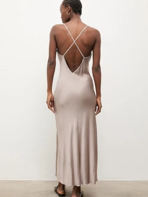 Answear.LAB sukienka bieliźniana z wiskozy