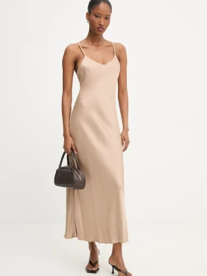 Answear.LAB sukienka bieliźniana z wiskozy
