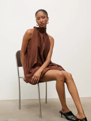 Answear.LAB sukienka bombka z lyocellem