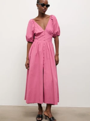 Answear.LAB sukienka letnia bawełniana