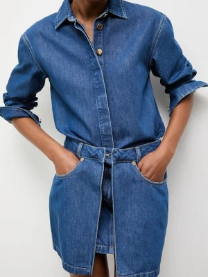 Answear.LAB sukienka letnia jeansowa z kolekcji Unscripted