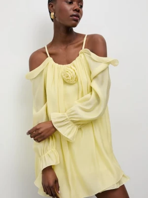 Answear.LAB sukienka letnia z lyocellem