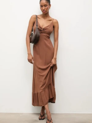 Answear.LAB sukienka wiskozowa